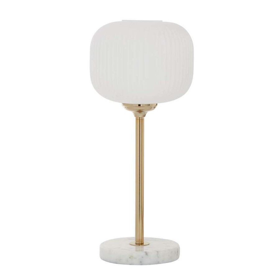 Home & Decor * | Wholesale Cosmoliving By Cosmopolitan 23 White Metal Modern Table Lamp