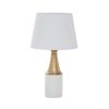 Home & Decor * | New Cosmoliving By Cosmopolitan White Metal Traditional Table Lamp, 21 X 12 X 12