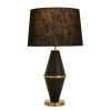 Home & Decor * | New Black Contemporary Table Lamp, 16 X 16 X 27 By Cosmoliving By Cosmopolitan