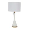 Home & Decor * | Cheap Cosmoliving By Cosmopolitan 25 Gold Ceramic Modern Table Lamp