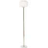 Home & Decor * | Flash Sale Cosmoliving By Cosmopolitan White Metal Modern Floor Lamp, 64 X 12 X 12