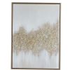 Home & Decor * | Cheap Cosmoliving By Cosmopolitan Gold Glam Abstract Canvas Wall Art