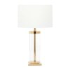 Home & Decor * | Discount Cosmoliving By Cosmopolitan 25 Gold Metal Transitional Table Lamp