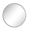 Home & Decor * | Discount Cosmoliving By Cosmopolitan 36 Gray Contemporary Metal Wall Mirror