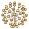 Home & Decor * | Discount Cosmoliving By Cosmopolitan 12 Gold Metal Modern Orb Sculpture